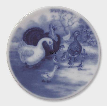 HC Andersen Plakette Nr. 1, Das hässliche Entlein, Royal Copenhagen