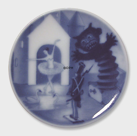 HC Andersen Plakette Nr. 4, Der standhafte Zinnsoldat, Royal Copenhagen