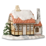 Teelichthäuschen, Bäckerei, Royal Copenhagen Kerzenhalter Nr. 281