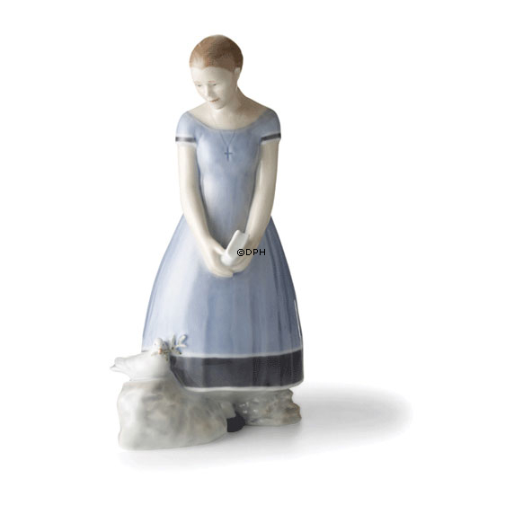 Glaube, Royal Copenhagen Figur Nr. 295