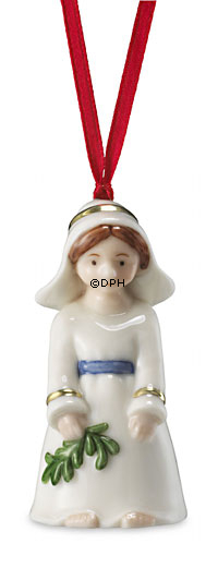 2006 Figurornament Maria, Mädchen, Royal Copenhagen