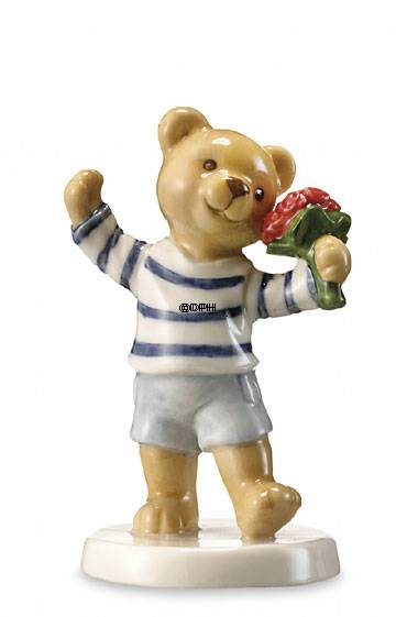 Theo 2006 Teddybär Figur, Royal Copenhagen