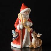 Der jährliche Weihnachtsmann 2006, Der Weihnachtsmann mit seinem Rentier Ru...