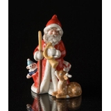 Der jährliche Weihnachtsmann 2006, Der Weihnachtsmann mit seinem Rentier Rudolf, Royal Copenhagen