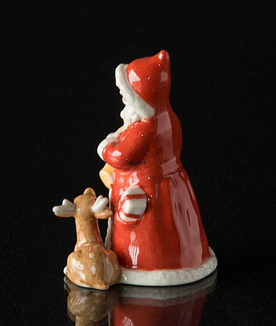 Der jährliche Weihnachtsmann 2006, Der Weihnachtsmann mit seinem Rentier Rudolf, Royal Copenhagen