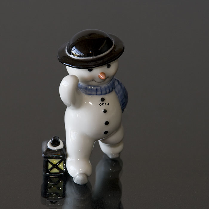 Winterserie 2006 Schneemann, Vater Max, Royal Copenhagen