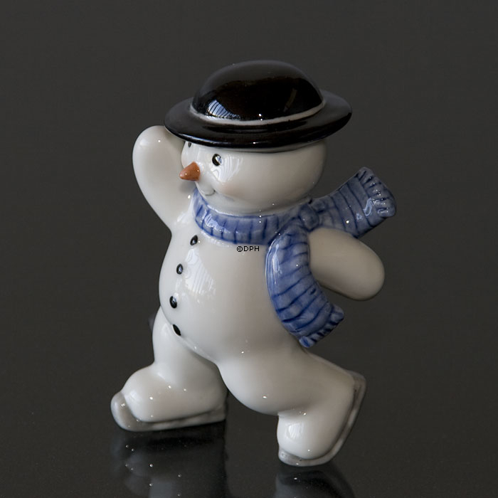 Winterserie 2006 Schneemann, Vater Max, Royal Copenhagen