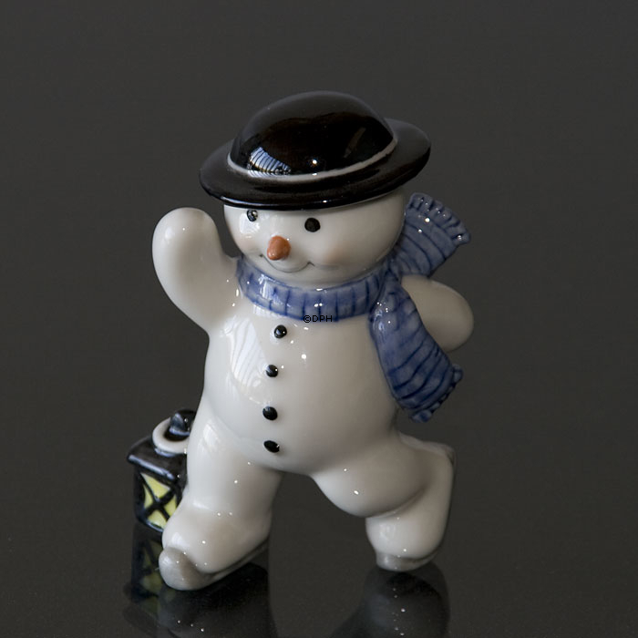 Winterserie 2006 Schneemann, Vater Max, Royal Copenhagen