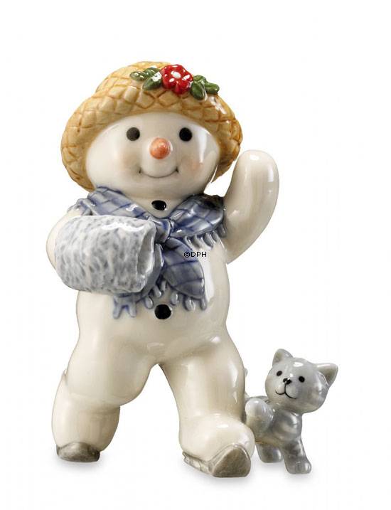 Winterserie 2006 Schneemann, Mutter Sophie, Royal Copenhagen