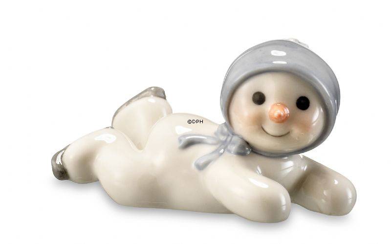 Winterserie 2006 Schneemann, Baby Arthur, Royal Copenhagen