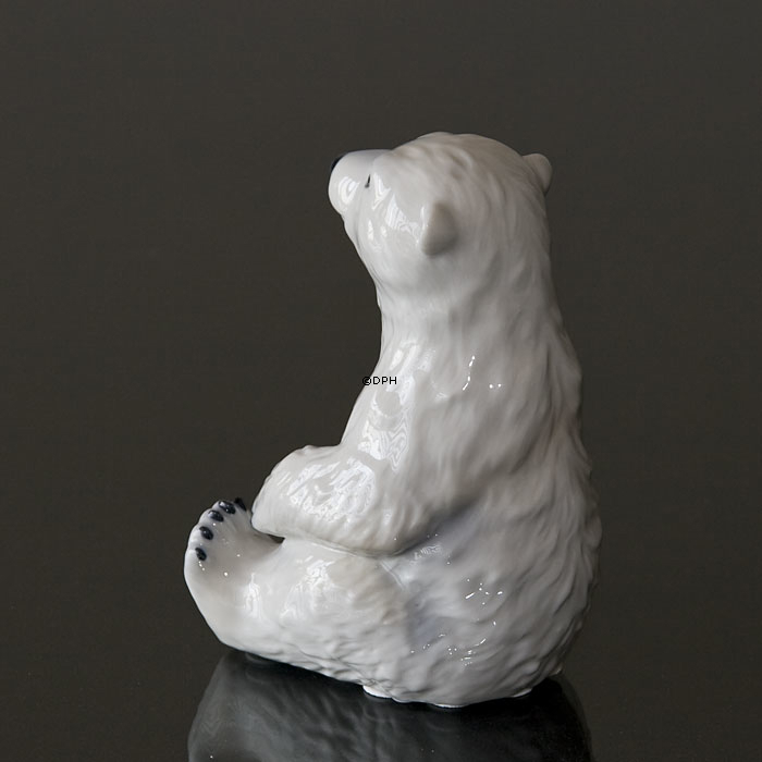 Eisbärjunges, Royal Copenhagen Figur Nr. 323