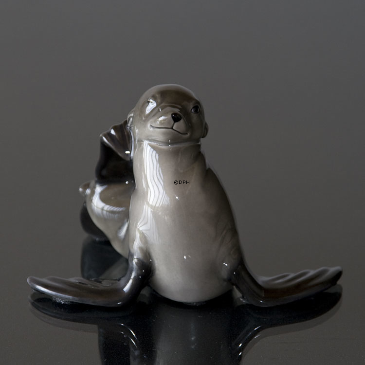Sealpup, Royal Copenhagen Figur Nr. 327