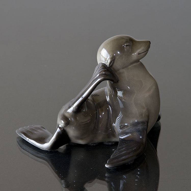 Sealpup, Royal Copenhagen Figur Nr. 327