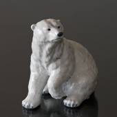 Eisbär sitzend, Royal Copenhagen Figur