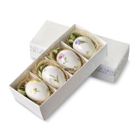 4 verschiedene Ostereier, Royal Copenhagen Osterei 2006