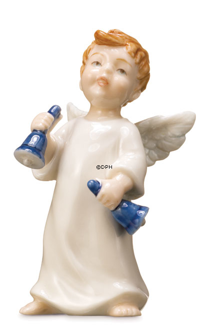 Jährliche Engel 2007, Junge mit Glocken, Bing & Gröndahl