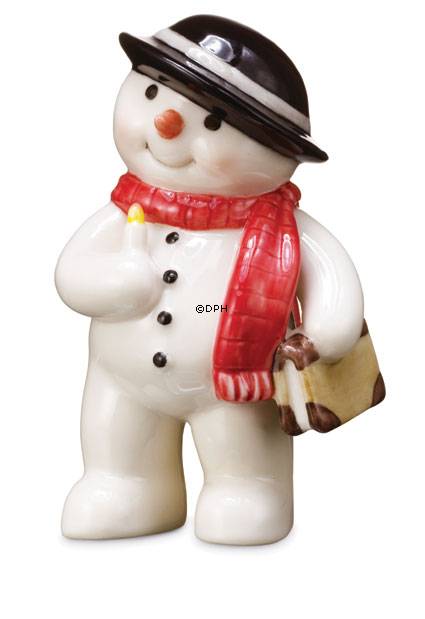 Winterserie 2007 Schneemann, Vater Max, Royal Copenhagen