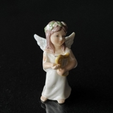 Engel mit Harfe, Royal Copenhagen Figur Nr. 413