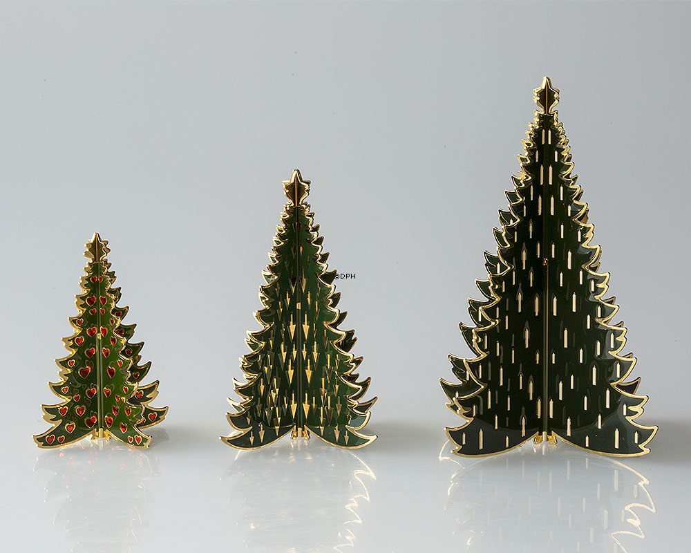 Royal Copenhagen Weihnachtsbaum, Messing, mittel