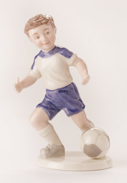 Fußballspieler, Royal Copenhagen Figur Nr. 454