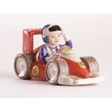 Rennwagen Fahrer, Royal Copenhagen Figur Nr. 456