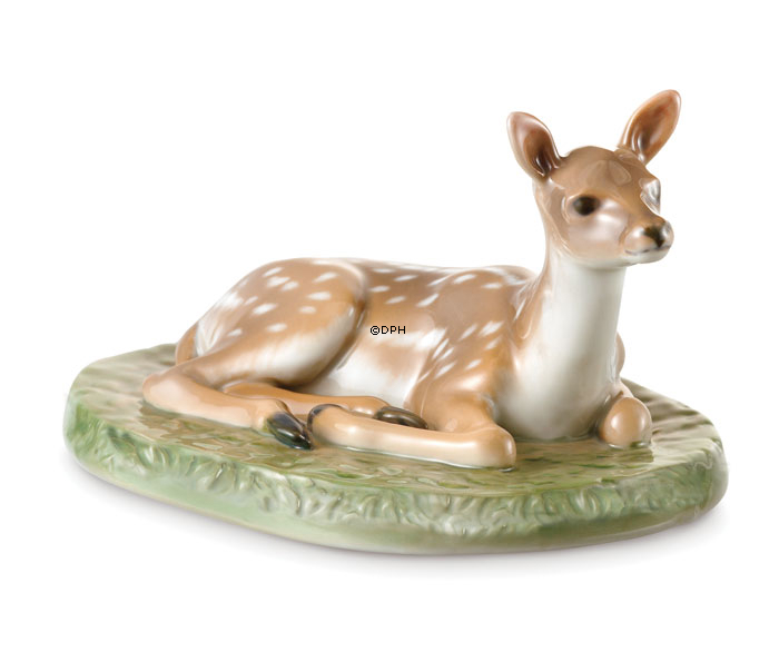 Damhirschkuh, Royal Copenhagen Figur Nr. 466