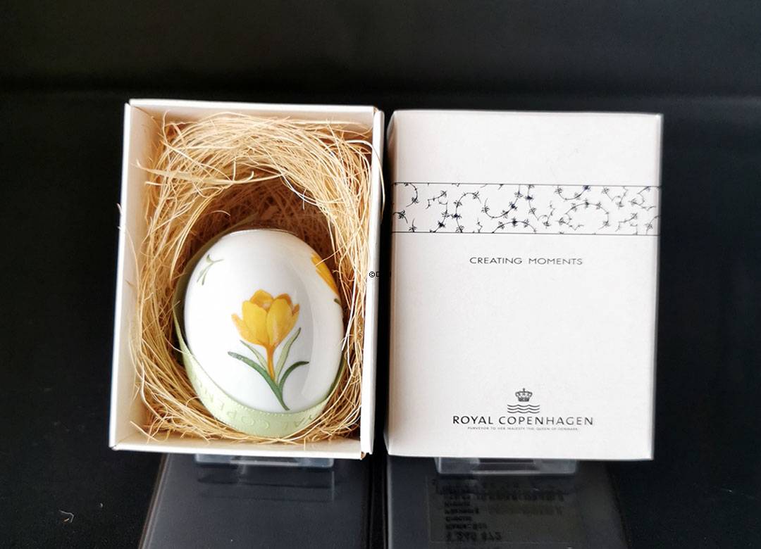 Osterei, Gelbe Krokusse, Royal Copenhagen Osterei 2007