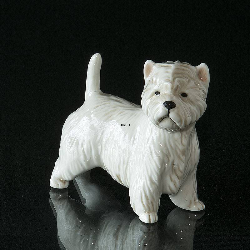 West Highland Terrier, Royal Copenhagen Hundefigur Nr. 512