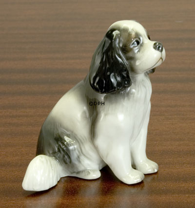 Cavalier King Charles, Royal Copenhagen Hundefigur Nr. 515