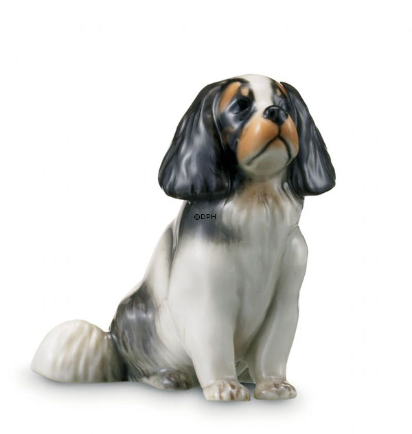 Cavalier King Charles, Royal Copenhagen Hundefigur Nr. 515
