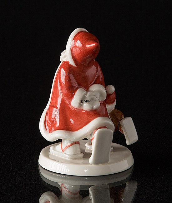 Der jährliche Weihnachtsmann 2008, Der Weihnachtsmann und Teddy auf Ski