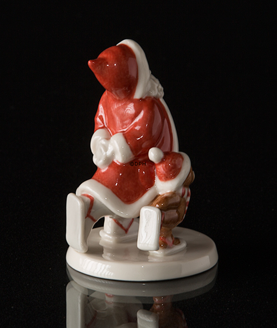 Der jährliche Weihnachtsmann 2008, Der Weihnachtsmann und Teddy auf Ski