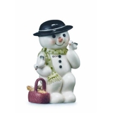 Winterserie 2008 Schneemann, Vater Max mit Vögeln, Royal Copenhagen