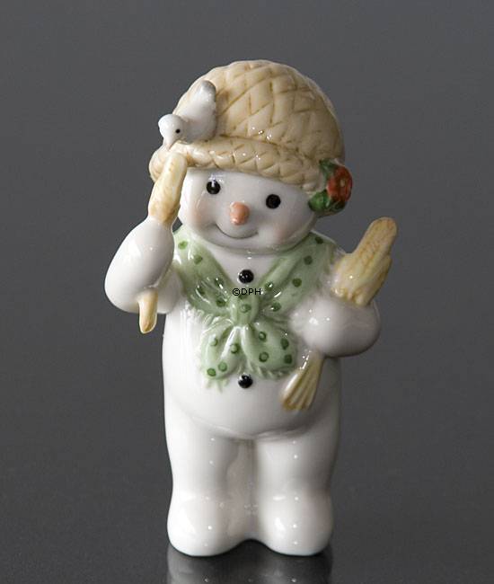 Winterserie 2008 Schneemann, Mutter Sophie, Royal Copenhagen