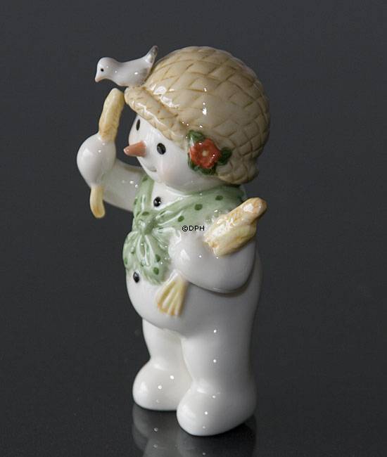 Winterserie 2008 Schneemann, Mutter Sophie, Royal Copenhagen