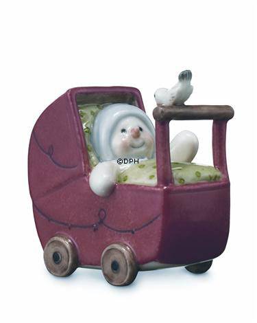 Winterserie 2008 Schneemann, Baby Arthur, Royal Copenhagen