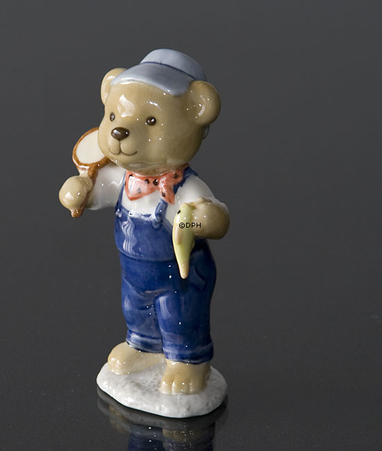 Victor 2008 jährlicher Teddybär Figur, Royal Copenhagen