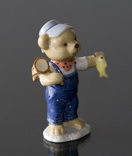 Victor 2008 jährlicher Teddybär Figur, Royal Copenhagen