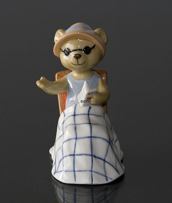 Victoria 2008 jährlicher Teddybär Figur, Royal Copenhagen