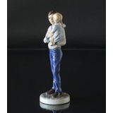 Vater mit Mädchen auf dem Arm, Royal Copenhagen Figur Nr. 547