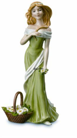 Frühling, Royal Copenhagen Saisonfigur Nr. 551