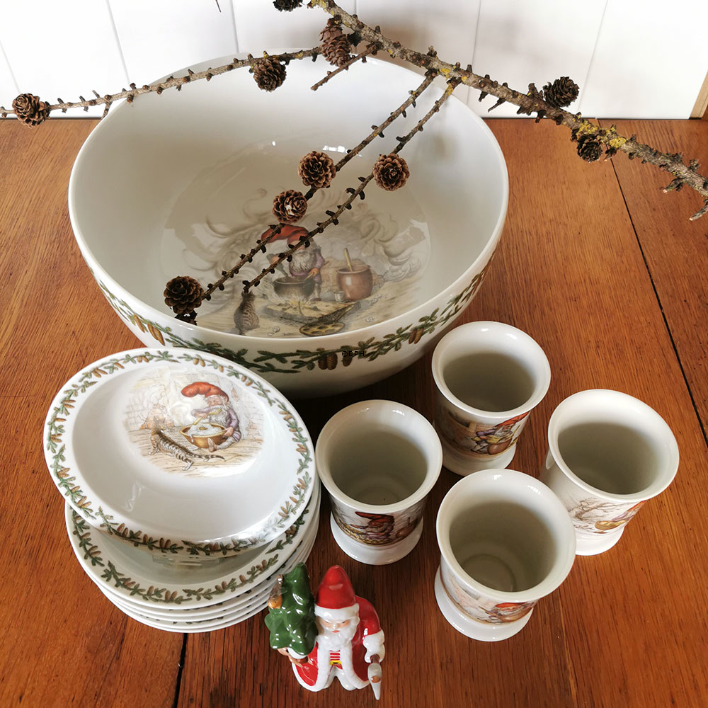 Schüssel mit Wiberg-Pixie, Royal Copenhagen Nr. 12495