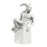Alt Sternzeichen, Steinbock (21. Dezember bis 19. Januar), männlich, Royal Copenhagen Figur Nr. 1249610 (Ausgelaufenes Modell)