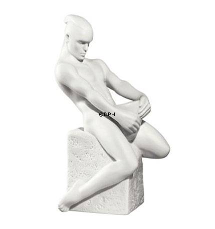 Sternzeichenfiguren, Wassermann (20. Januar bis 19. Februar), männlich, Royal Copenhagen Figur Nr. 1249611