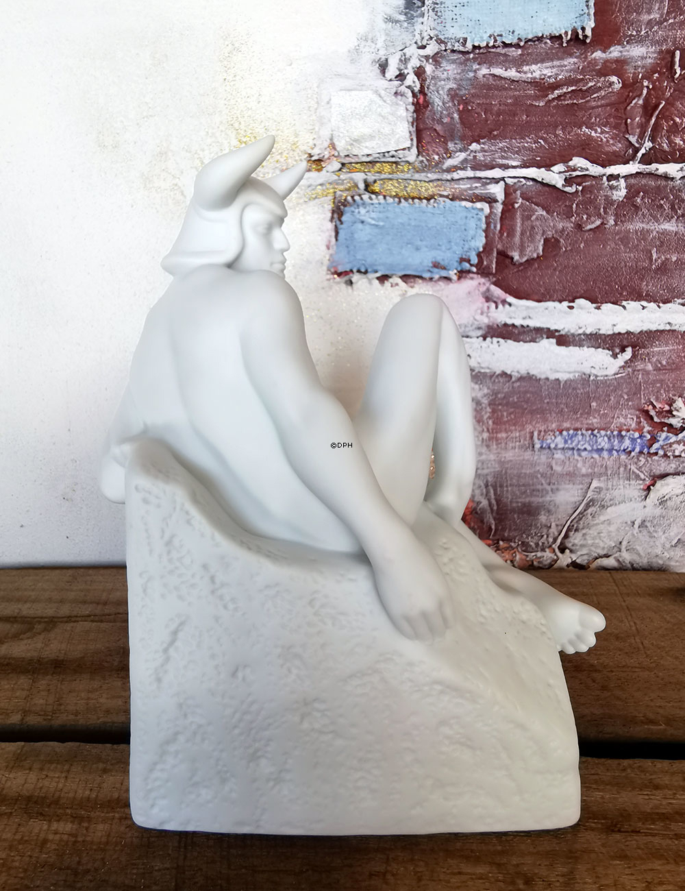 Alt Sternzeichen, Stier (21. April bis 21. Mai), männlich, Royal Copenhagen Figur Nr. 1249614 (Ausgelaufenes Modell)