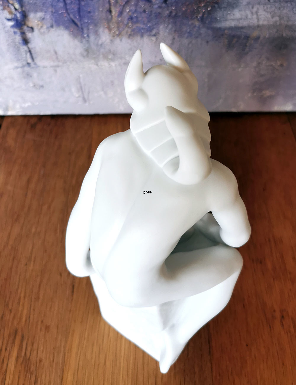 Alt Sternzeichenfiguren, Skorpion (24. Oktober bis 22. November), männlich, Royal Copenhagen Figur Nr. 1249620 (Ausgelaufenes Modell)