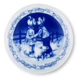 Hans Christian Andersen Plakette mit dem Schweinehirten, Royal Copenhagen