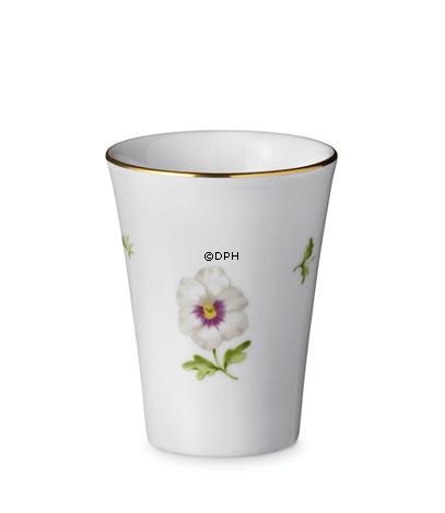 Vase mit Stiefmütterchen, Royal Copenhagen Nr. 636