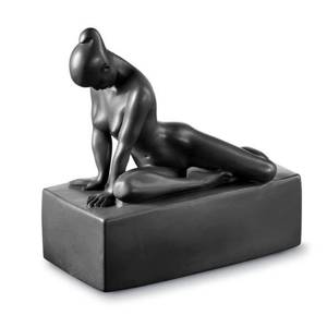 Perfectio Frauenskulptur, Royal Copenhagen Figur, schwarz | Nr. 1249661 | DPH Trading