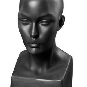 Perfectio Büste Frau, Royal Copenhagen Figur, schwarz | Nr. 1249663 | DPH Trading